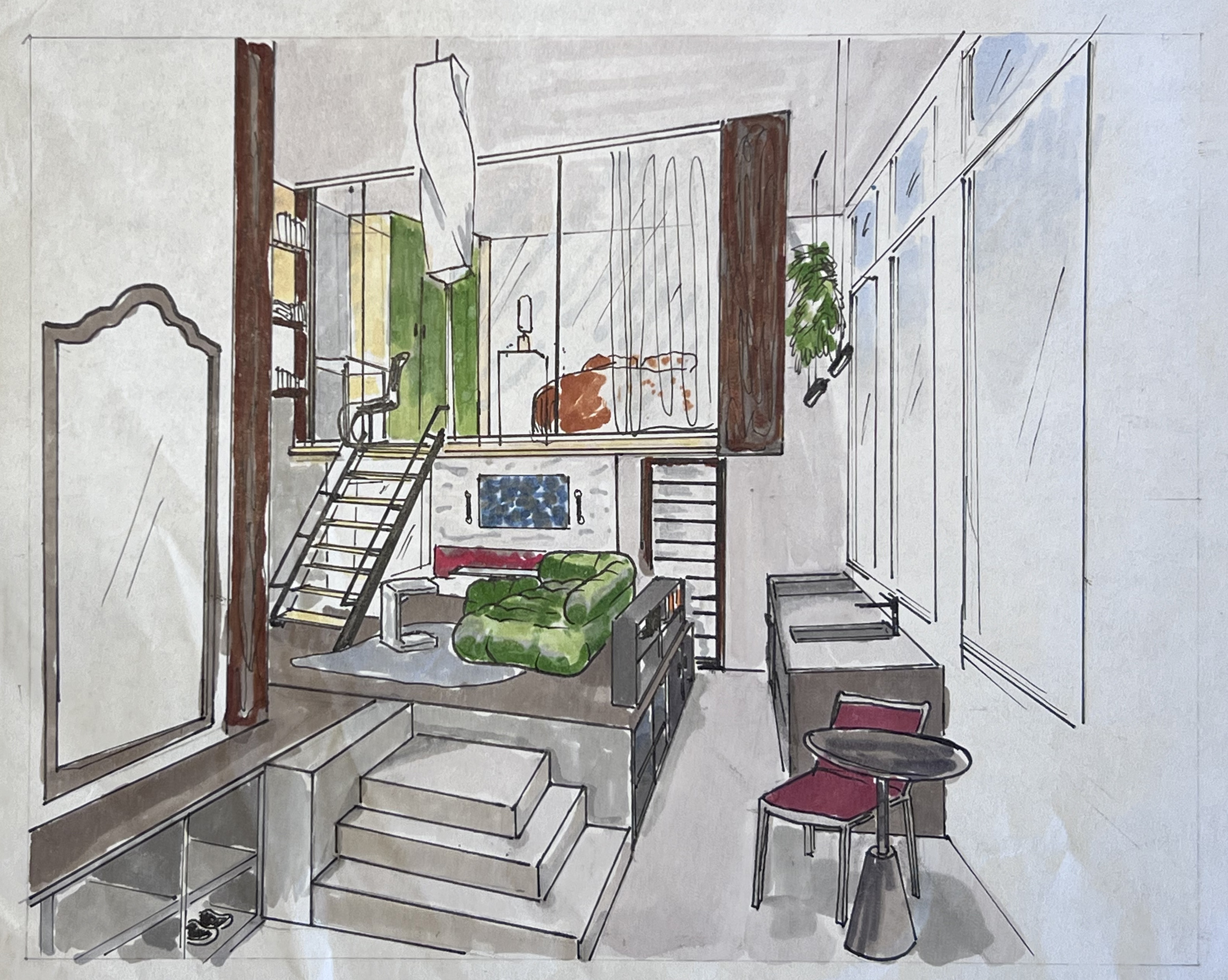 Croquis perspective